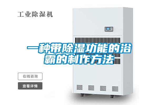 一種帶除濕功能的浴霸的制作方法