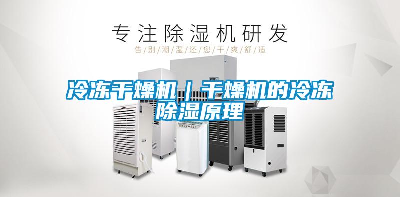 冷凍干燥機｜干燥機的冷凍除濕原理