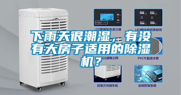 下雨天很潮濕，有沒有大房子適用的除濕機(jī)？