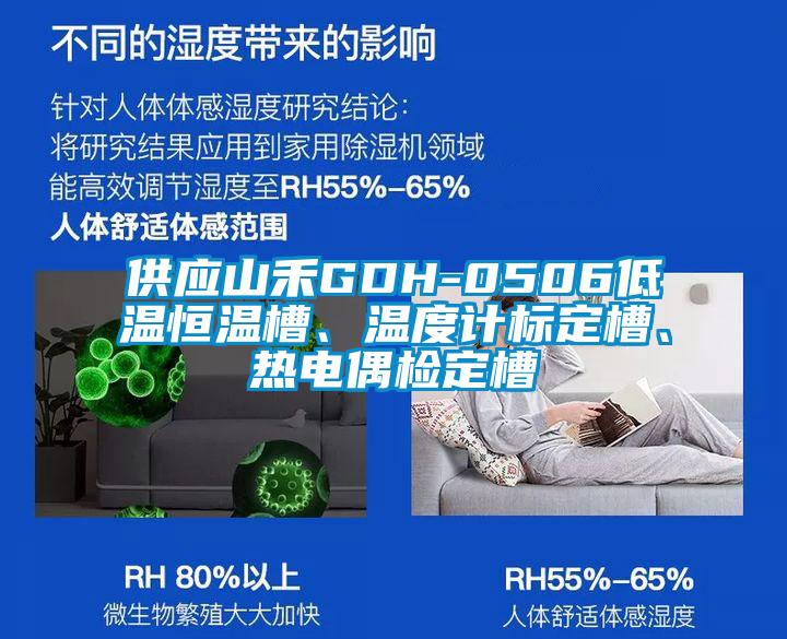 供應山禾GDH-0506低溫恒溫槽、溫度計標定槽、熱電偶檢定槽
