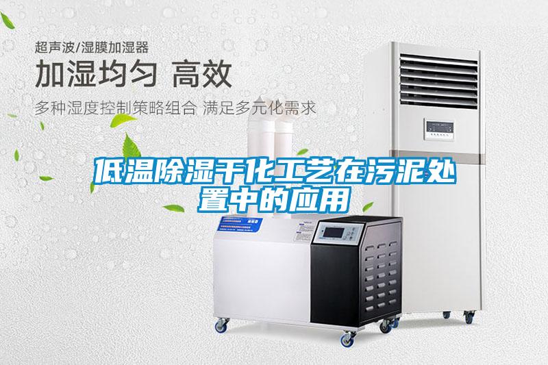 低溫除濕干化工藝在污泥處置中的應用