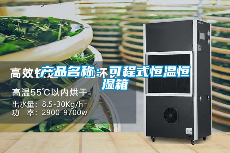 產品名稱：可程式恒溫恒濕箱