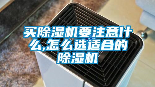 買(mǎi)除濕機(jī)要注意什么,怎么選適合的除濕機(jī)