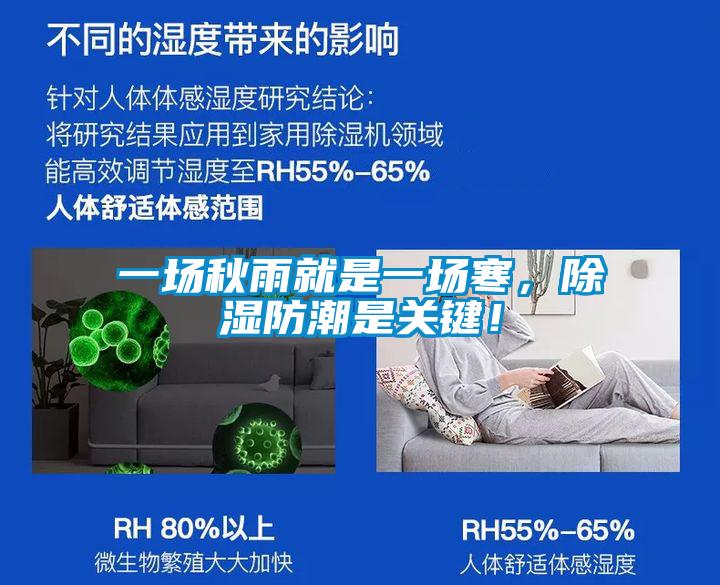 一場秋雨就是一場寒，除濕防潮是關(guān)鍵！