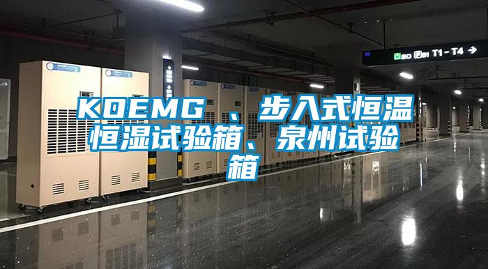 KOEMG 、步入式恒溫恒濕試驗(yàn)箱、泉州試驗(yàn)箱