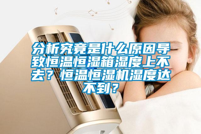 分析究竟是什么原因導致恒溫恒濕箱濕度上不去？恒溫恒濕機濕度達不到？