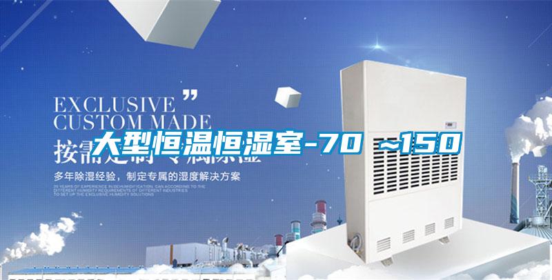 大型恒溫恒濕室-70℃~150℃