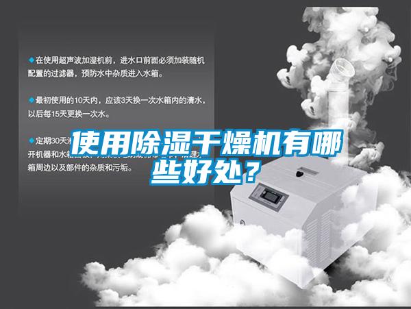使用除濕干燥機有哪些好處？
