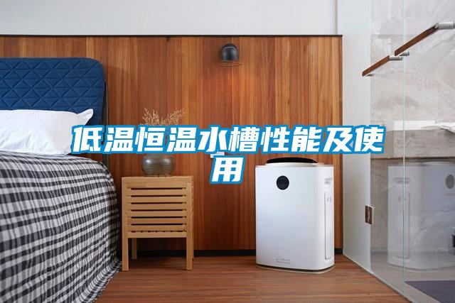 低溫恒溫水槽性能及使用