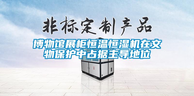 博物館展柜恒溫恒濕機(jī)在文物保護(hù)中占據(jù)主導(dǎo)地位