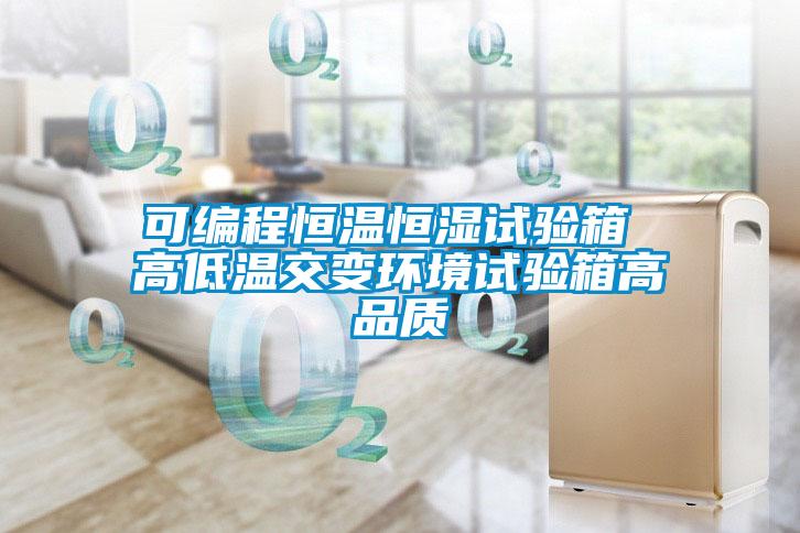 可編程恒溫恒濕試驗箱 高低溫交變環境試驗箱高品質