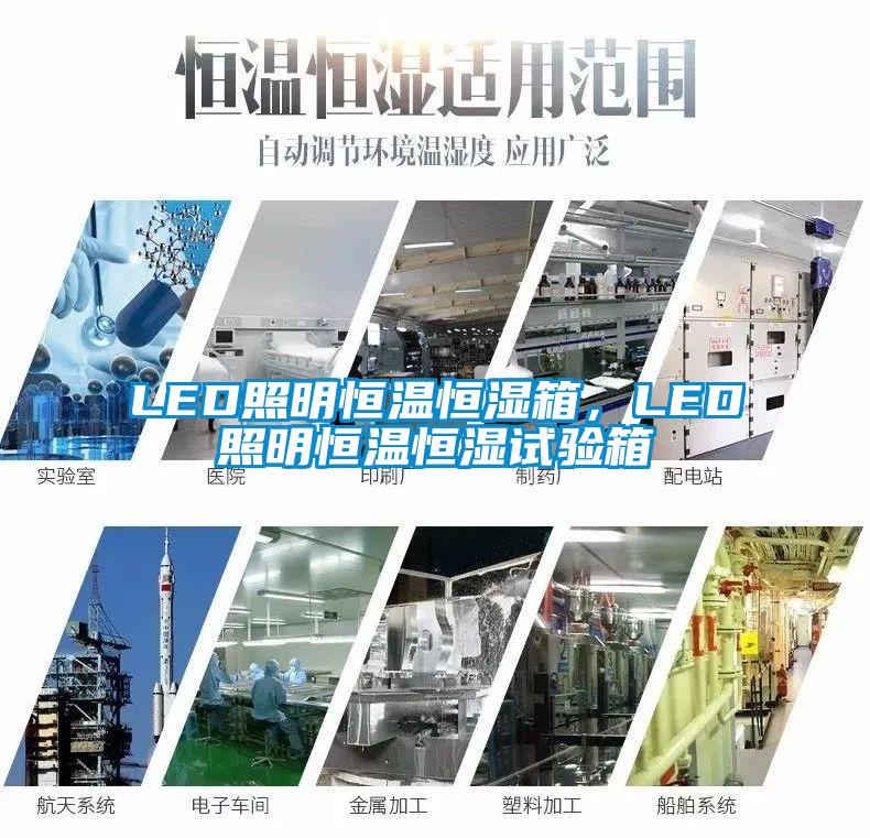 LED照明恒溫恒濕箱，LED照明恒溫恒濕試驗箱