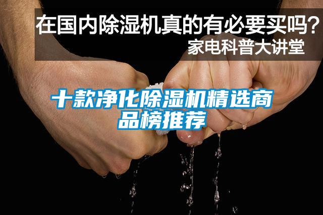十款凈化除濕機精選商品榜推薦