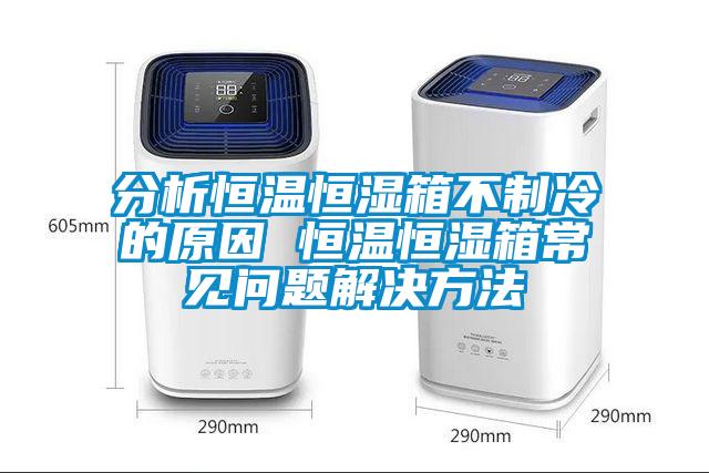 分析恒溫恒濕箱不制冷的原因 恒溫恒濕箱常見問題解決方法