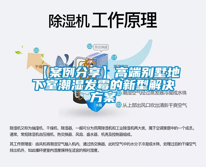 【案例分享】高端別墅地下室潮濕發(fā)霉的新型解決方案