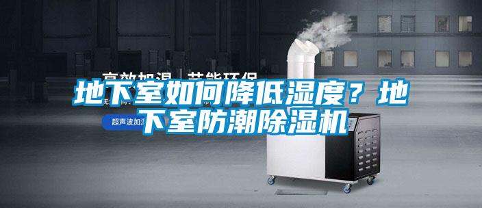 地下室如何降低濕度？地下室防潮除濕機