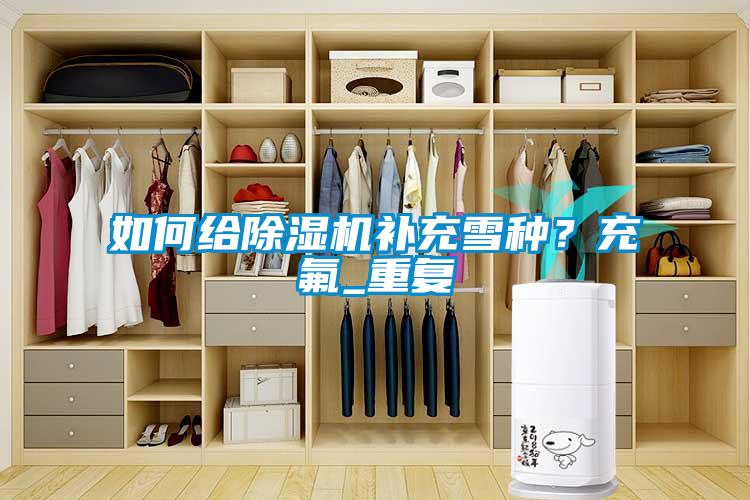 如何給除濕機補充雪種？充氟_重復