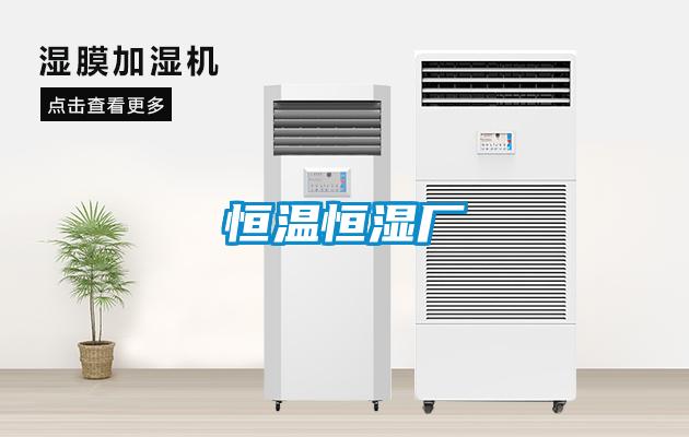 恒溫恒濕廠