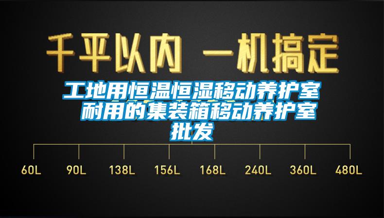 工地用恒溫恒濕移動養護室 耐用的集裝箱移動養護室批發