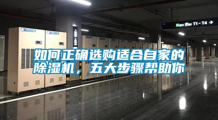 如何正確選購適合自家的除濕機，五大步驟幫助你