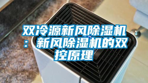 雙冷源新風除濕機：新風除濕機的雙控原理