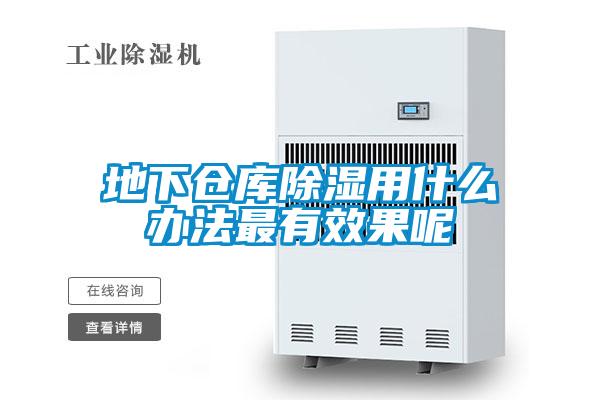 地下倉庫除濕用什么辦法最有效果呢