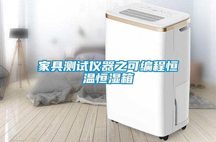 家具測試儀器之可編程恒溫恒濕箱