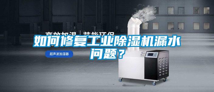 如何修復(fù)工業(yè)除濕機(jī)漏水問(wèn)題？