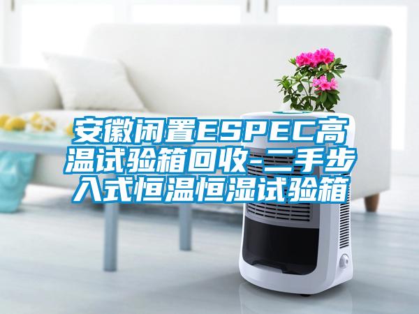 安徽閑置ESPEC高溫試驗箱回收-二手步入式恒溫恒濕試驗箱