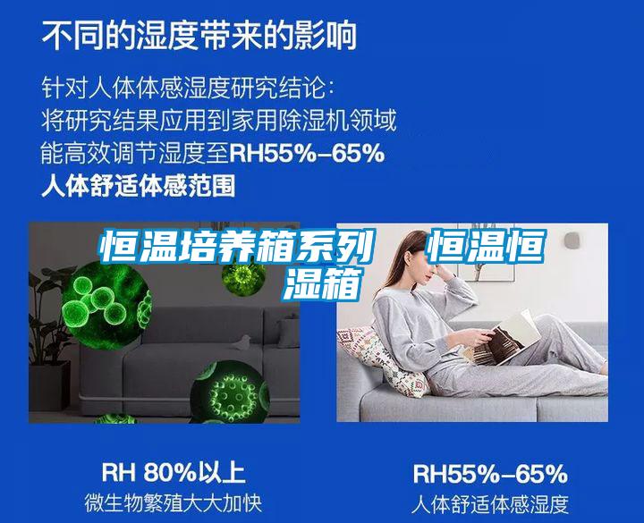 恒溫培養箱系列  恒溫恒濕箱