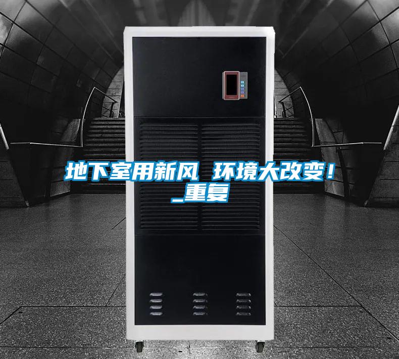 地下室用新風 環境大改變！_重復