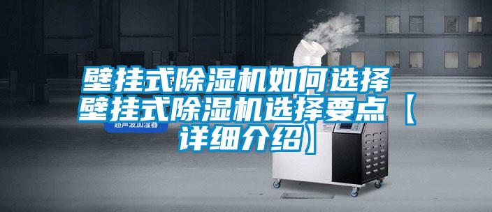壁掛式除濕機如何選擇 壁掛式除濕機選擇要點【詳細介紹】