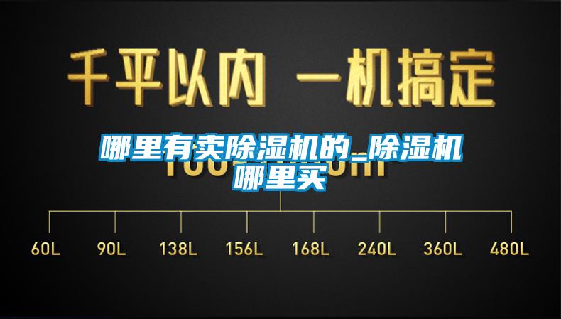 哪里有賣除濕機的_除濕機哪里買