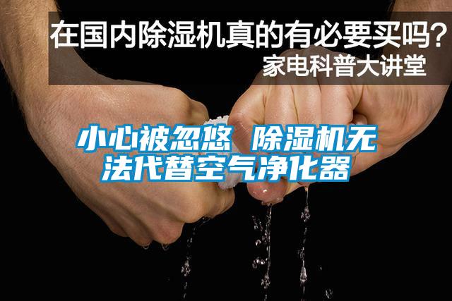 小心被忽悠 除濕機無法代替空氣凈化器