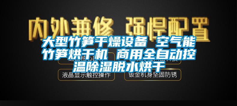 大型竹筍干燥設備 空氣能竹筍烘干機 商用全自動控溫除濕脫水烘干