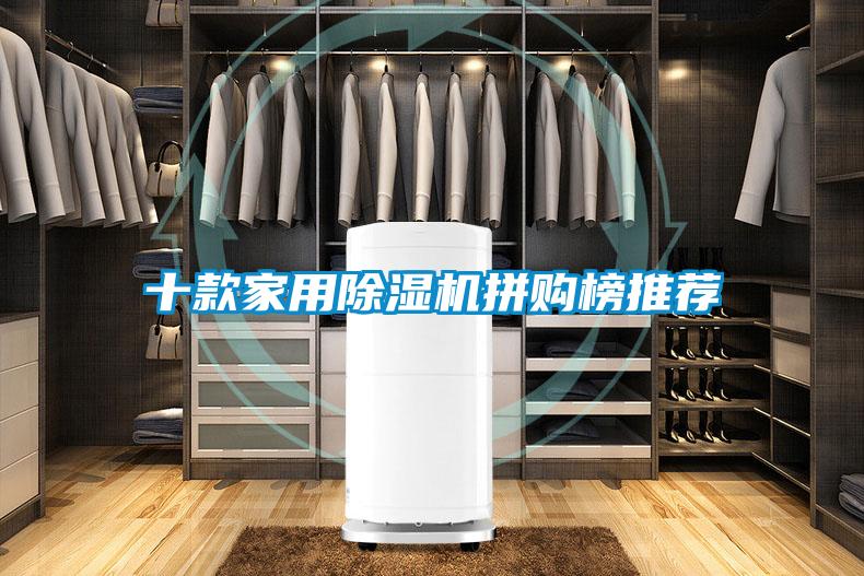 十款家用除濕機拼購榜推薦