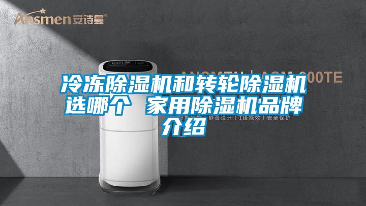 冷凍除濕機和轉輪除濕機選哪個 家用除濕機品牌介紹