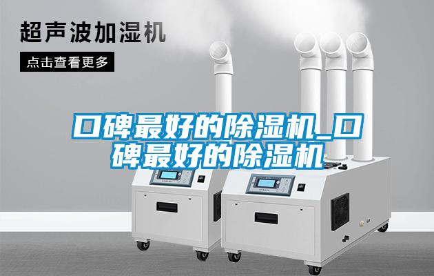 口碑最好的除濕機_口碑最好的除濕機