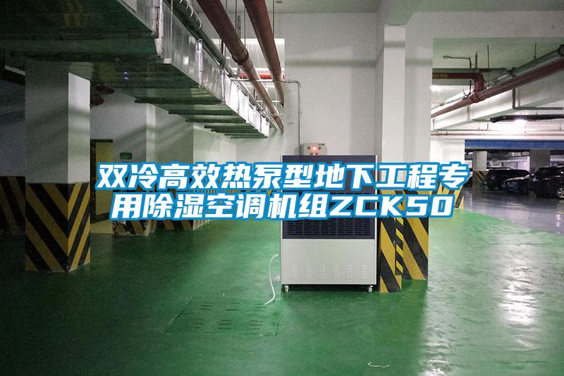 雙冷高效熱泵型地下工程專用除濕空調機組ZCK50