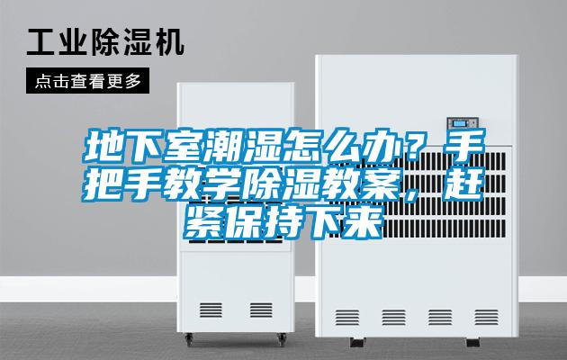 地下室潮濕怎么辦？手把手教學除濕教案，趕緊保持下來