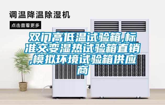 雙門高低溫試驗箱,標準交變濕熱試驗箱直銷,模擬環(huán)境試驗箱供應商
