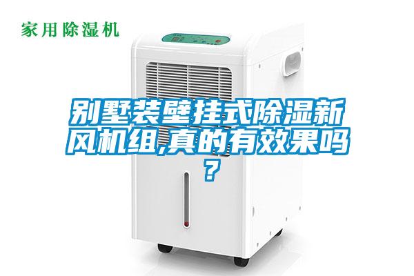 別墅裝壁掛式除濕新風(fēng)機(jī)組,真的有效果嗎？