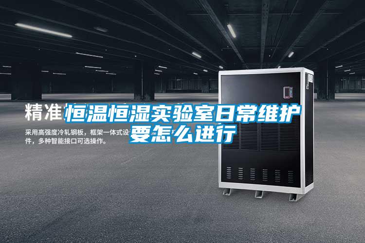 恒溫恒濕實驗室日常維護要怎么進行