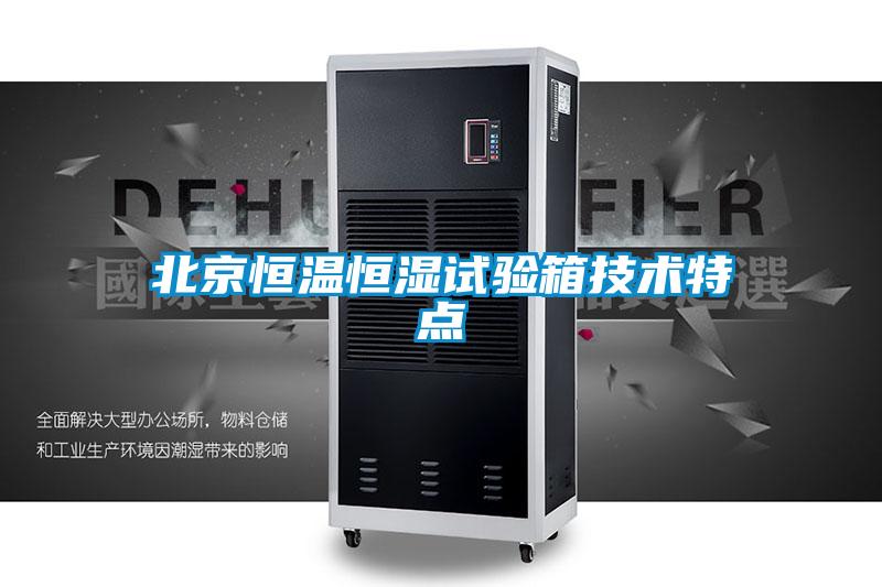 北京恒溫恒濕試驗箱技術特點
