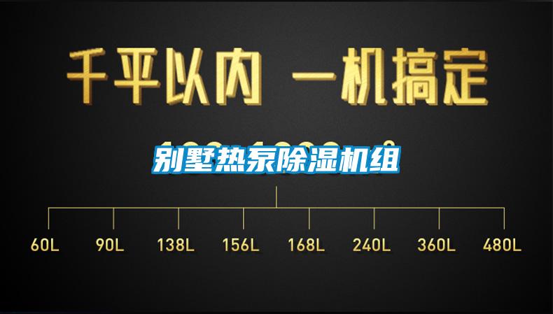 別墅熱泵除濕機組