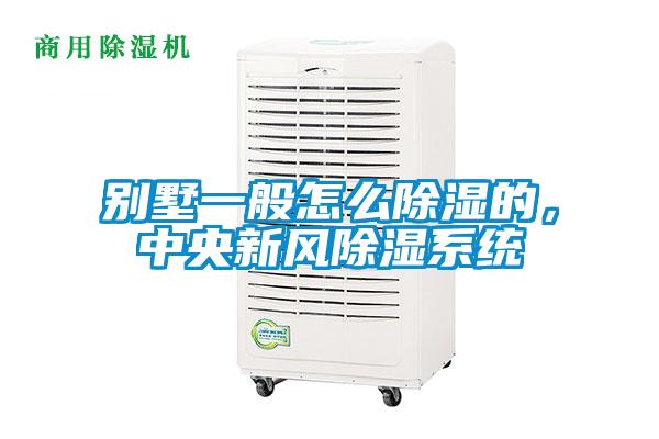 別墅一般怎么除濕的，中央新風除濕系統