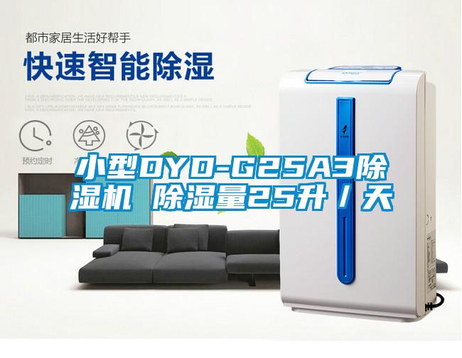 小型DYD-G25A3除濕機 除濕量25升／天