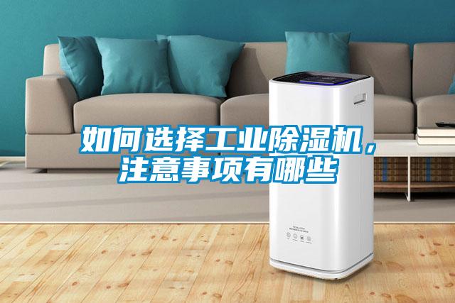 如何選擇工業(yè)除濕機，注意事項有哪些