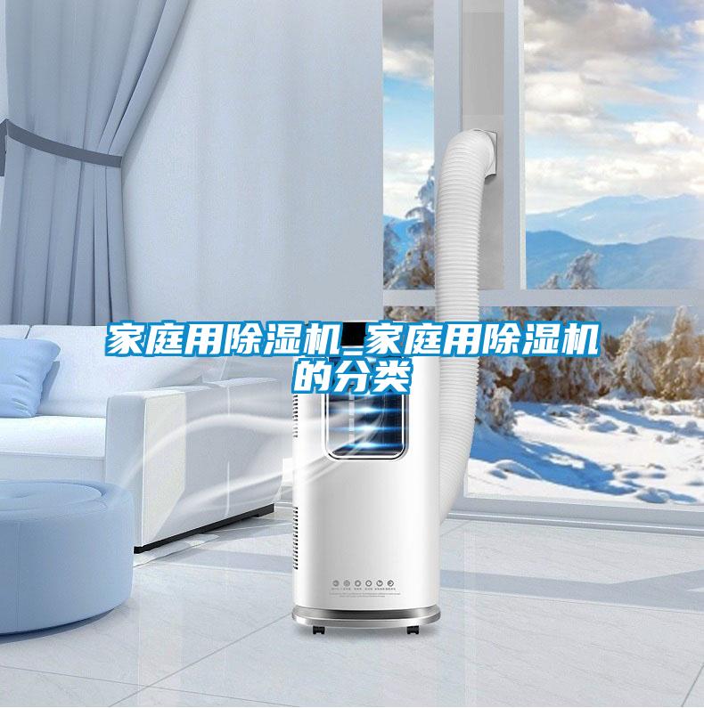 家庭用除濕機_家庭用除濕機的分類