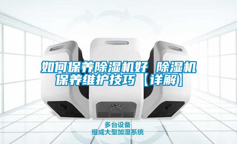 如何保養(yǎng)除濕機好 除濕機保養(yǎng)維護技巧【詳解】